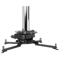 Peerless Industries 1M Prgs Ceiling Mount Kit (BLACK), image 3