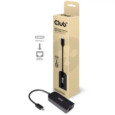 Club 3D B.V USB Type C 3.1 to RJ45 2.5GB, image 6