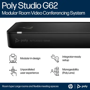 HP Poly Studio G62 Video Conferencing System, image 7