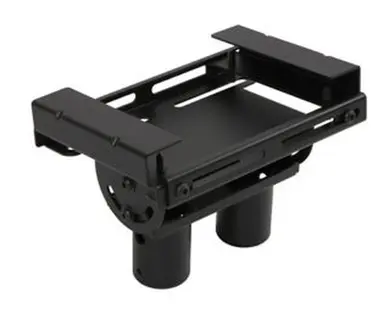 Peerless Industries Modular Dual Pole I-Beam Ceiling Plate - Black - Adjustable to Fit I-Beams From, image 4