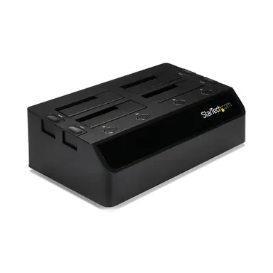 STARTECH.COM Quad-Bay Hard Drive Dock for 2.5 / 3.5 SATA DRIVES; SATA Iii (6.0 GBPS); USB 3.2, image 4