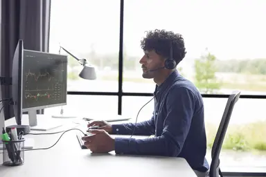 HP Poly Encorepro 310 USB-C Monoaural Headset TAA, image 6