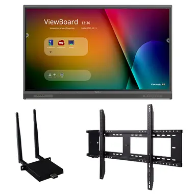 ViewSonic ViewBoard Bundle Includes the Following Items: - ViewBoard IFP8652