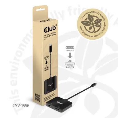 Club 3D B.V USB Type C Mst Hub to Dual HDMI 4K60HZ M/F, image 7