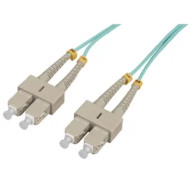 Intellinet 1 M SC to SC UPC Fiber Optic Patch Cable, 2.0 MM, Duplex, Ofnr, OM3 Multimode, image 6