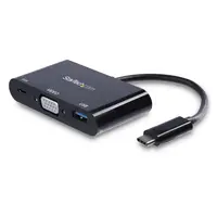 StarTech.com USB C VGA Multiport Adapter - USB 3.0 Port - 60W PD - Connect Your USB-C Laptop, image 3
