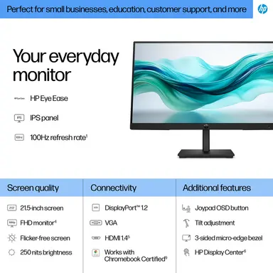 HP Sbuy S3 Pro 322PF 21.5 in FHD Monitor - C, image 6