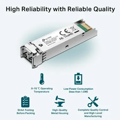 Omada Networks BY TP Link 1000BASE-BX Multi-Mode Sfp Module, image 7
