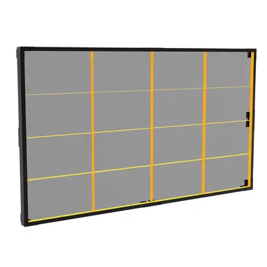 Chief TiLED® Universal Trim Kits - Preconfigured Kit for 27in Cabinets 4x4