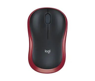 Logitech Wireless Mouse M185 - Red, image 7