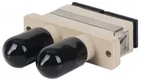 Intellinet Hybrid SC-ST Multimode Duplex Adapter, image 3