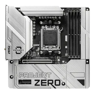 MSI Computer MSI B650 Matx Project Zero Motherboard, image 6