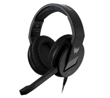 Acer America Acer HEADSET_OPTION_NB PHW910 Black 50MM Driver GALEA311 Omni MIC;3.5MM Conn Tru, image 4