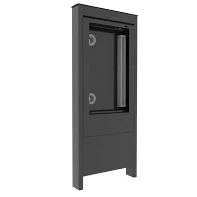 Outdoor Portrait Kiosk LG 49XE4 Black