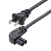 StarTech.com 10 ft (3M) Laptop Power Cord, NEMA 1-15P to Right Angle C7, 7A 125V, 18AWG, Lapto, image 5