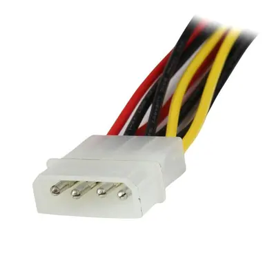 StarTech.com Power Two SATA Drives from a Single LP4 Power Supply Connector - LP4 to Dual Sat, image 6