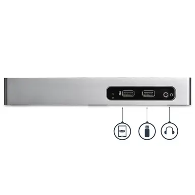 StarTech.com Dual Monitor USB 3.0 Docking Station with HDMI and DVI / VGA, 6X USB 3.1 Gen 1 5G, image 8