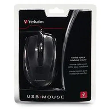 Verbatim Americas Bravo Wired Notebook Optical Mouse, image 3