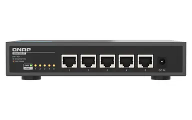 Qnap Desktop Unmanaged Switch 5 10BASE-T 5-SPEED Auto Negotiati, image 4
