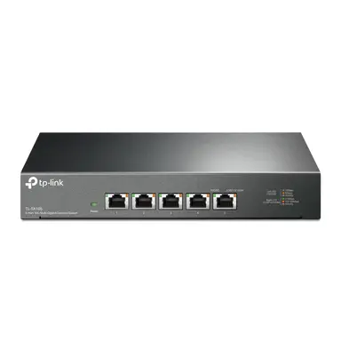 Omada Networks by TP Link 5-Port 10G Multi-Gigabit Desktop Switch
