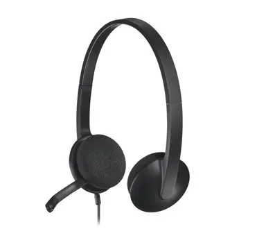 Logitech H340 Wired, UC (USB-a) - Black, image 6