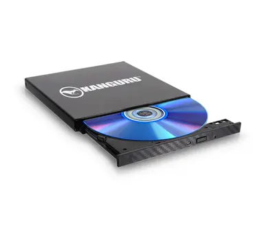 Kanguru Slim Blu-Ray Burner 6X, DVD, TAA Compliant, USB Powered, USB 3.0