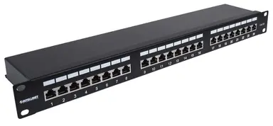 Intellinet Cat6a Shielded Patch Panel, image 6