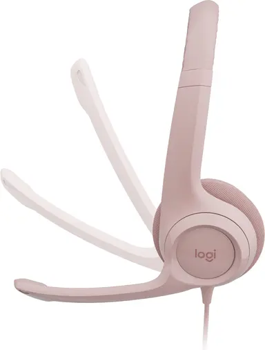 Logitech H390 USB Computer Headset - Rose, image 8