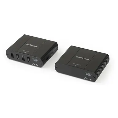 StarTech.com USB 2.0 Extender Kit Connects 4 Remote USB Devices up to 330 ft Over CAT5E/CAT6