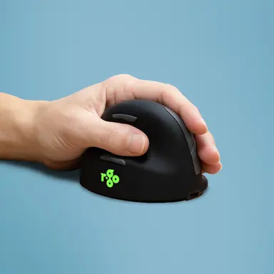 R-Go He Ergonomic Mouse, Large (Hand Size Above 185MM), Left Handed, Wireless, image 4