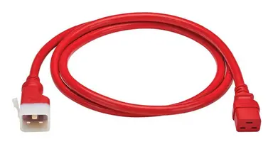 Eaton power cable Red 1.8 m C20 coupler C19 coupler, image 8