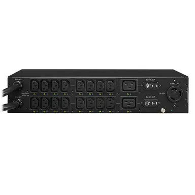Cyberpower Systems (USA) 200-240V 2U LCD (2) L6-30P Plugs 10FT Cords 19R Outlets (16) Iec C13/(2) Iec C19, image 6