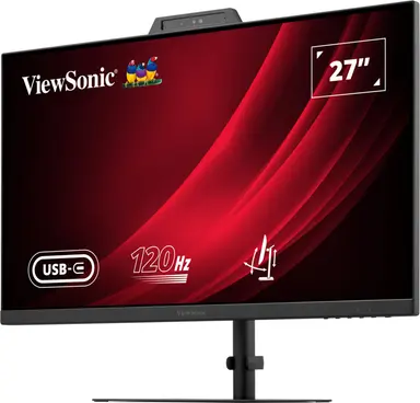ViewSonic 27 in 1080P Video Conferencing Monitor with Windows Hello Certified IR 5MP Webcam, image 6