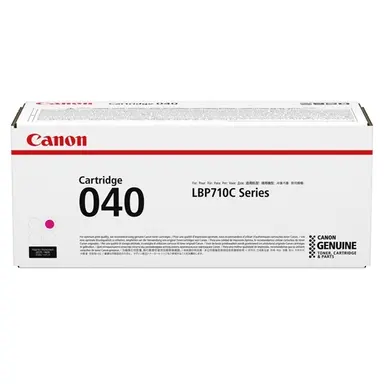 Canon Laser 040 Magenta Toner Cartridge - for Use with LBP712CDN - Black: Yields up to 6,300, image 2