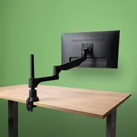 R-Go Tools Caparo Single Monitor Arm, Gas Spring Monitor Mount Fitting Screens 6, image 3