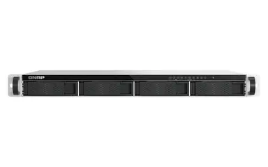 Qnap 1U 4-BAY 3.5IN SATA + 3 X E1.S/PCIE M.2 2280 Short Depth 12IN Rackmount NAS