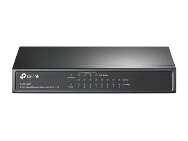 Omada Networks by TP Link 8-Port Gigabit Desktop Switch with 4 PoE