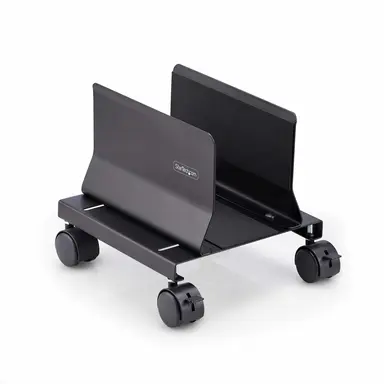 StarTech.com Computer Tower Cart, Rolling Mobile CPU Caddy on Wheels (Casters), Max Load 46.3, image 6