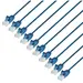 Intellinet Cat6 U/UTP Slim Network Patch Cable, 1.5 FT., Blue, 10-Pack, image 5
