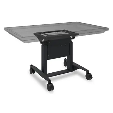 Viewsonic E-Box Motorized Mobile Cart with 90-DGREE Tilt And Wheels (FAST Travel Low Prof, image 4