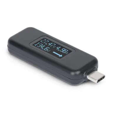 StarTech.com USB-C Power Tester, Digital Multimeter, BI-Directional Voltage and Current Meter, image 6
