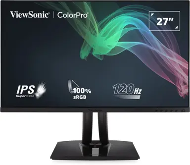 ViewSonic 27 in Colorpro QHD IPS Monitor with 90W USB-C, SRGB, and Pantone Validated, 2560 X
