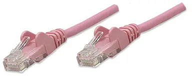 Intellinet 25 FT Pink Cat6 Snagless Patch Cable