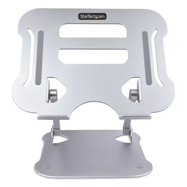 StarTech.com This Foldable Silver Laptop Stand for Desks Features Vented All-Aluminum Constru, image 7