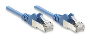 Intellinet 100 FT Blue Cat6 Snagless Patch Cable, image 4
