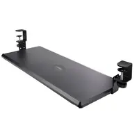 StarTech.com Under Desk Keyboard Tray, Ergonomic Clamp-on Keyboard Holder, up to 12KG, image 3