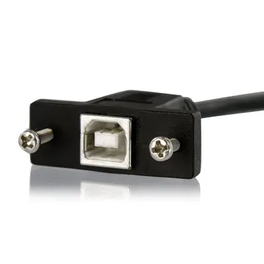 StarTech.com This USB to USB Panel Mount Features a USB Type B Male Connector on One End, image 6