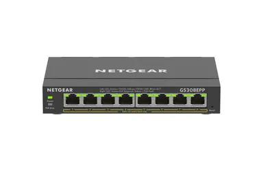 NETGEAR 8-Port Gigabit Ethernet High-Power PoE+ Smart Managed Plus Switch, image 7