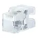 Intellinet Cat6 Punch-Down Keystone Jack with LED, Transparent, 25-Pack, image 5