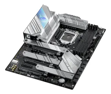 ASUS The ASUS Rog Strix Z590-A Gaming WIFI II White And Silver Scheme Motherboard IS, image 7